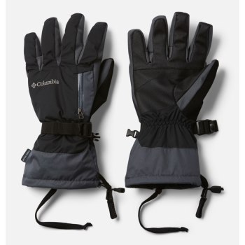 Columbia Bugaboo Interchange, Guantes Negros Grises Oscuro Para Hombre | 709684-BVT